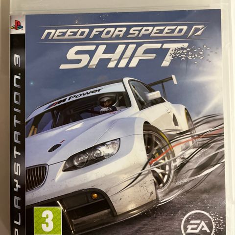 ps3 spill NEED FOR SPEED SHIFT bil