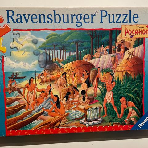 Ravensburger puslespill 200 brikker, Pocahontas