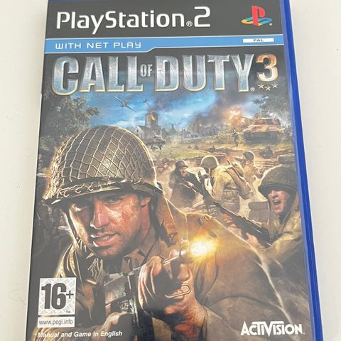 Call of Duty 3 (Playstation 2, PS2)