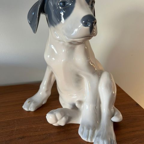 Pointer valp - dansk kgl porcelæn