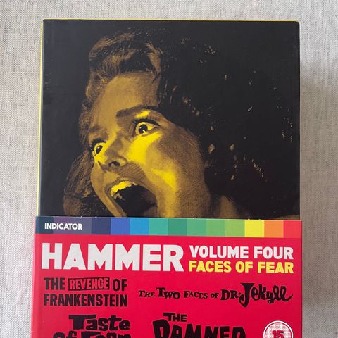 Hammer volume 4: Faces of Fear - Indicator - Blu-ray