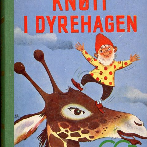 Dick Laan - KNØTT I DYREHAGEN  - FLOTT5 BARNEBOK FRA 1960