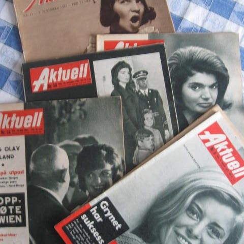 Aktuell - mellom 1945 - 1967 - 6 stk. Se godt her..!