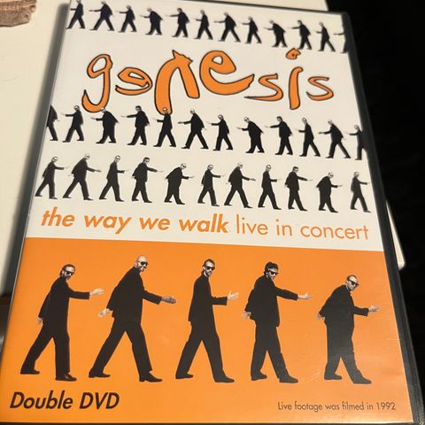Genesis The way We walk live in concert double dvd