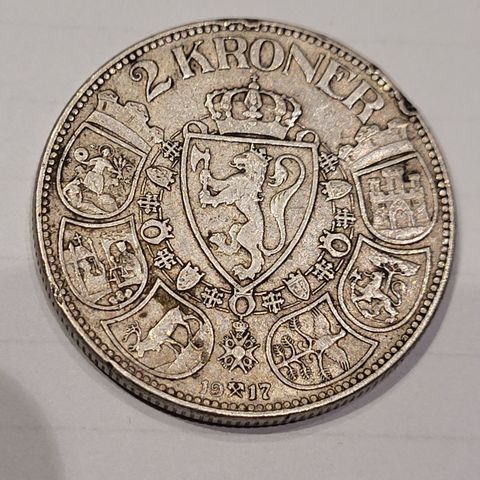 2 krone 1917 Norge