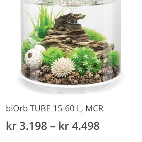 Akvariet  biOrb Tube 60l