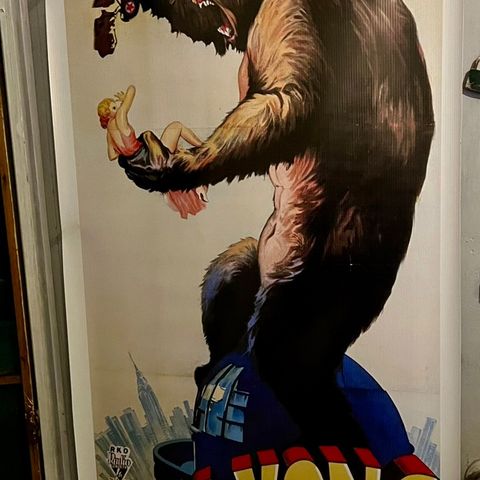 King Kong plakat 67,5x129 cm