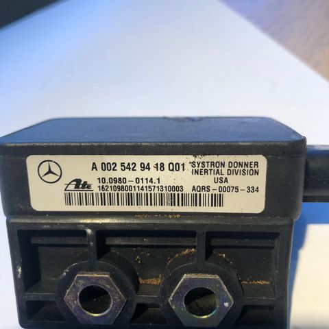 Sensor til Mercedes.  A 002 542 94 18 Q01