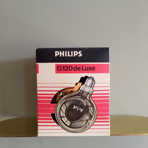 Philips lyspære G120 De luxe