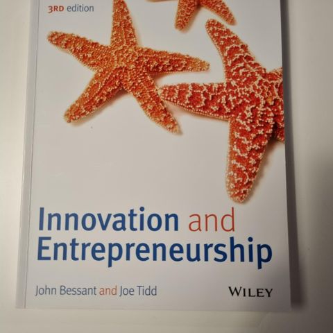 Innovation and Entrepreneurship