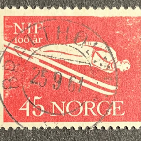 NK 494 praktstemplet BRATTHOLMEN 25.9.61