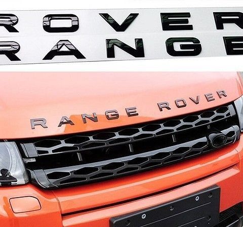 Land Rover "Range Rover" Sport, Evoqe, Velar skrift-logo til panser & bakluke