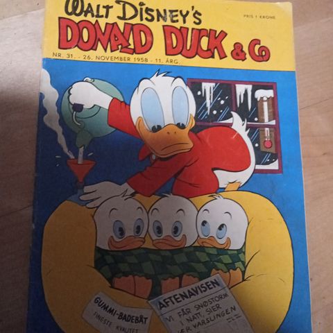 Donald Duck 1958. Nr. 31.