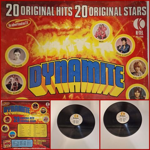 DYNAMITE "20 ORGINAL HITS  - 20 ORGINAL STARS" 1974