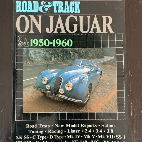 Road and track - On Jaguar 1950-1960