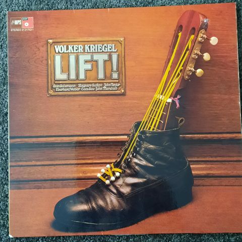 Volker Kriegel - Lift (1. Pressing på rød MPS)