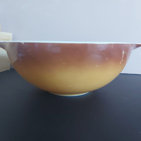 Ny pris! Pyrex bolle, vintage