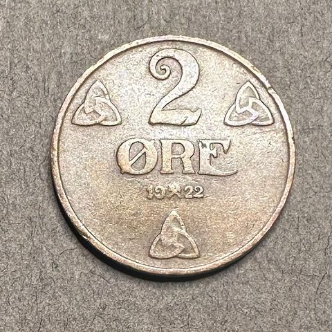 5 ØRE 1922 (3056 AN)