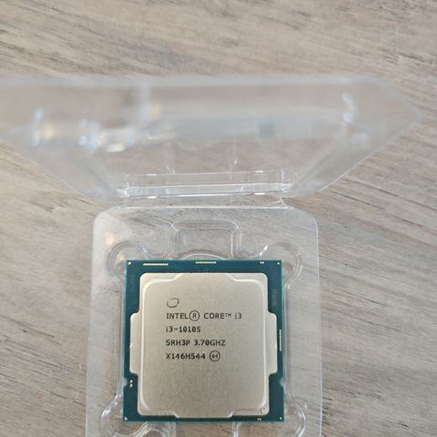 Intel Core i3-10105 m/innebygd gpu.