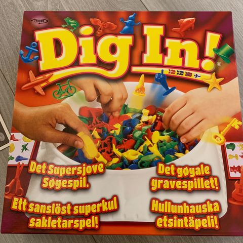 Morsomt brettspill - «Dig In!»