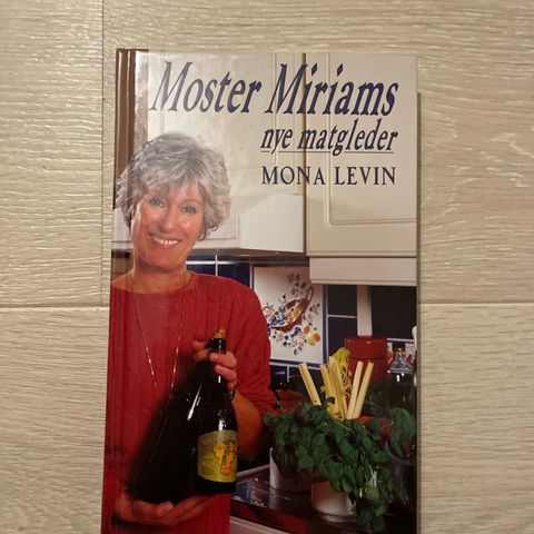 Mona Levin: Moster Miriams nye matgleder - Cappelen  1995