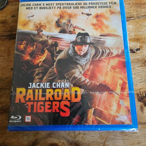 Railroad Tigers Blu-ray NY fortsatt i plast