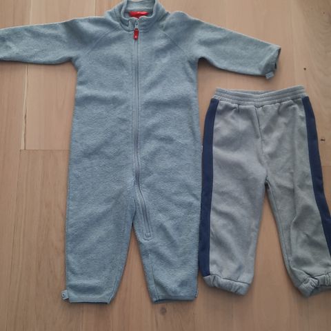 Fleece dress og Fleece bukse størrelse 92