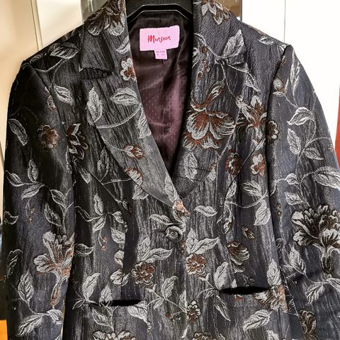 Monsoon brocade blazer S