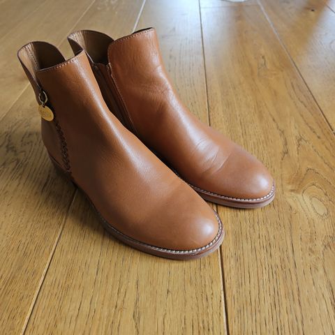 See by Chloe boots i tan, str 39/40