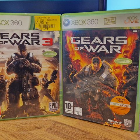 Gears of War + Gears of war 3 Xbox 360