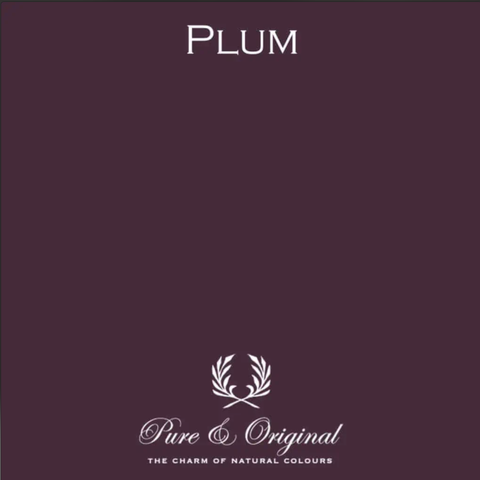 Fargeprøve: Plum fra Pure and Original