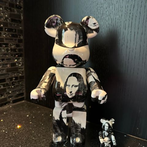 Bearbrick Andy Warhol «Double Mona Lisa»