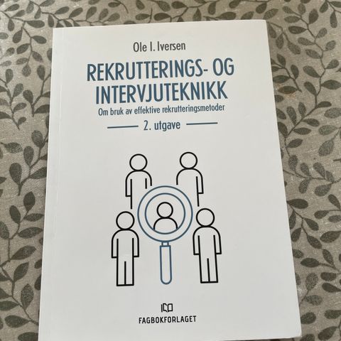 Selger boken Rekruterings- og intervjuteknikk