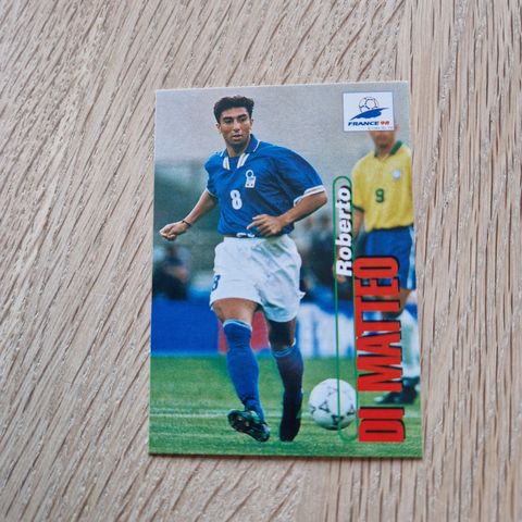 Roberto Di Matteo Italia WC France 1998 Panini