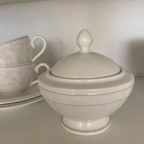 NY Villeroy & Boch Grey Pearl sukkerskål