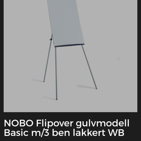 Nobo Flipover/Whiteboard