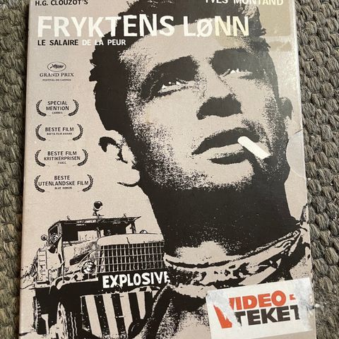 [DVD] Fryktens lønn - 1953 (norsk tekst)
