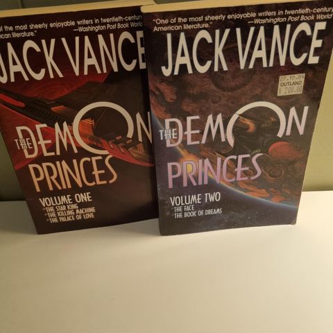 Jack Vance. The demon Princes. Engelsk tekst