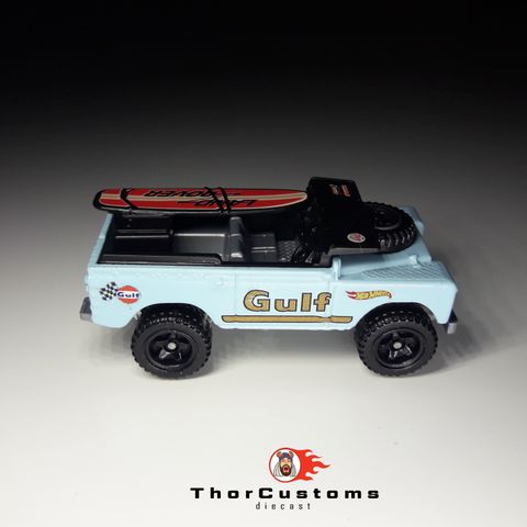 Hot Wheels Land Rover Series II az Gulf