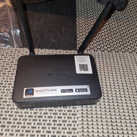 Netgear Ac750 wifi router.  Model: R6020