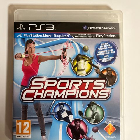 ps3 spill SPORTS CHAMPIONS / MOVE