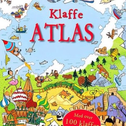 Klaffe-Atlas. Barnebøker fakta
