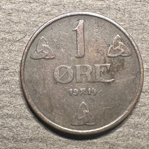 1 ØRE 1914 (3053 AN)