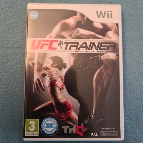 UFC Trainer The Ultimate Fitness System Nintendo Wii