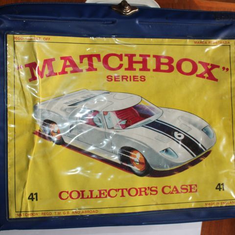 Matchbox koffert med 45 biler - 1966 - 76