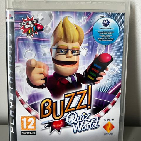 PlayStation 3 spill: Buzz! Quiz World