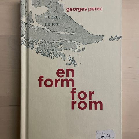 Georges Perec «En form for rom»