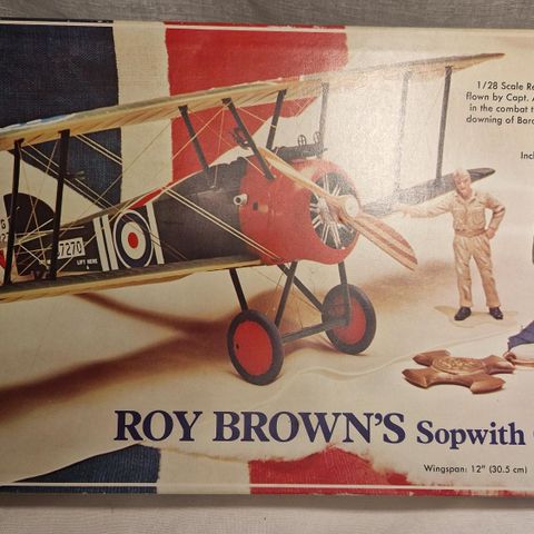 Revell Roy Brown's Sopwith Camel 1975