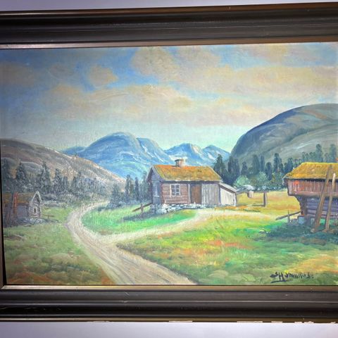 Maleri av Sverre Hamnnes