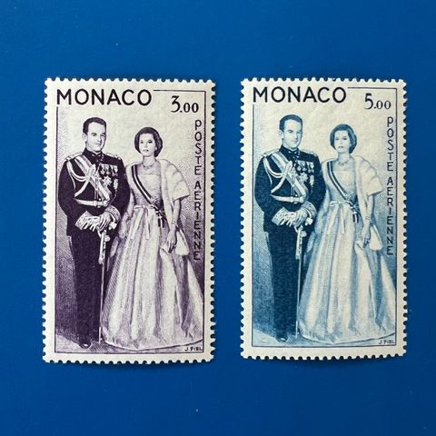Monaco 1959 luftpost postfrisk